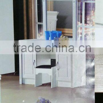 dressing table white color MDF material new design