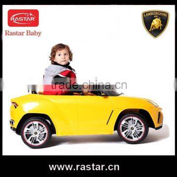 Newest luxury ride on cars for kids 12v 2.4G plastic with LED light ride on toy car