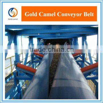 Pipe rubber conveyor belting for industrial use