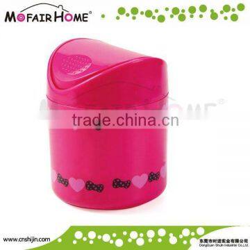 New arrival durable ABS printed plastic dust bin