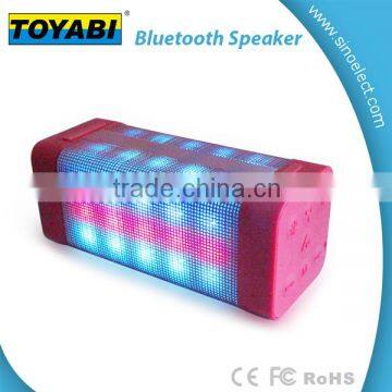 Portable Outdoor Bluetooth Wireless Speaker w/ Colorful LED Light HIFI Speaker Support USB TF Card and FM Radio photo-5