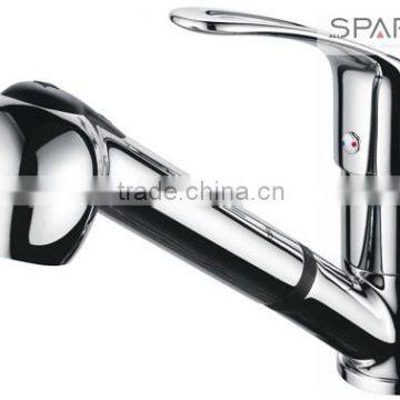 Simple Pull Out Hot and Cold Kitchen Faucet Mixer SV-207