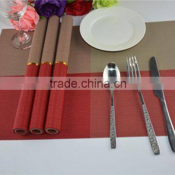 Home Table Decoration Accessories Heat-insulated Tableware PVC Chic Placemat Kitchen Dinning Bowl Waterproof Pad Mat photo-2