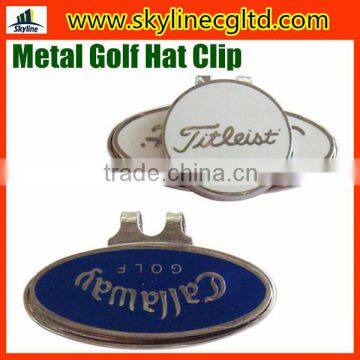 Personalized Wholesales Golf Magnet Hat Clips For golf Promotion