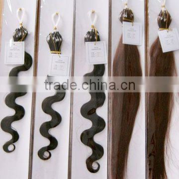 Hot sale wholesale price Virgin Natural wave micro ring extensions