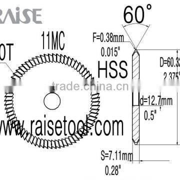 key cutters 16.013.H20!11MC ILCO HSS angle cutters for DL144,Ilco 024,Taylor 144MT key cutting machine