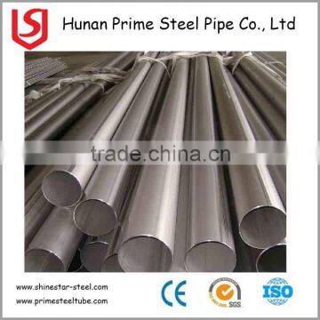 Low price but high quality sa 312 304 stainless steel pipe from China changsha