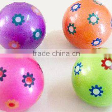 flower rubber ball