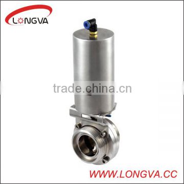 stainless butterfly valve air torque actuator