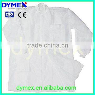 Nonwoven Fabric Disposable Knit Cuff Lab Coats photo-3
