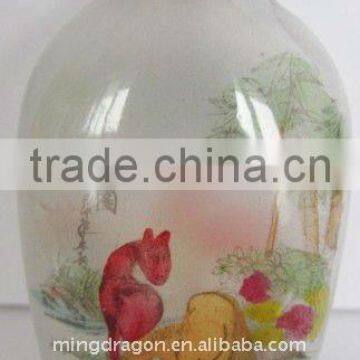 CHINSESE ANTIQUE INNER HAND-PAINTING SNUFF BOTTLE