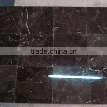 China A Grade Dark Emperador Marble Tiles Factory Price photo-5