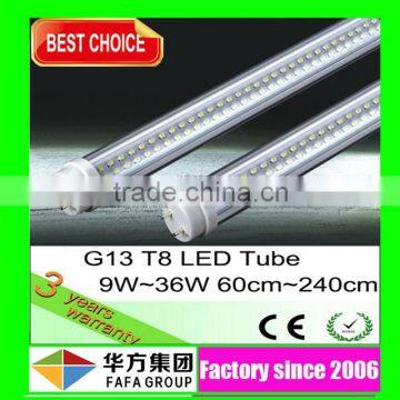 Hot sex tube 2015 t8 led tube 20w 120cm CE&ROHS&UL approved 3/5years warranty