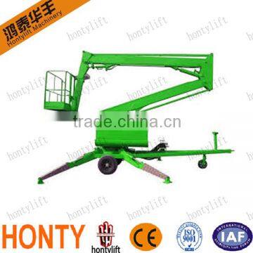 6-18m diesel power hot-selling compact boom lift/aerial work lift for sale