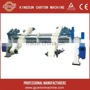 Selling hydraulic shatless mill roll stand/corrugated carton box machine