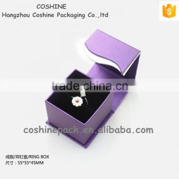 fashion paper jewelry box for ring cardbord jewelry box for ring paper gift box for ring