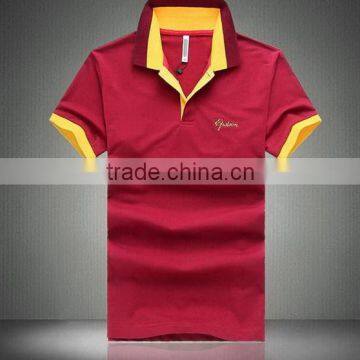 Low price most popular man's yarn dyed stripe polo shirt