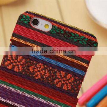 Canvas + PC Protective Shell Case for IPhone 6s 64gb Cell Phone Cover photo-3