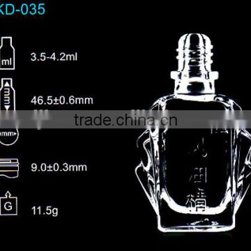 very fancy essential balm glass bottle 3.5~4.2ml