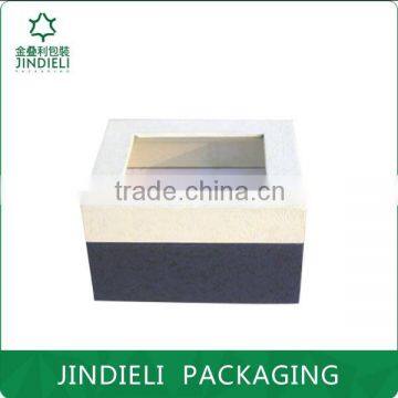 watch packaging storage box with pvc window