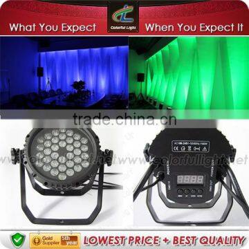 Most Popular! Professional Stage Lighting Cast Aluminum Shell RGBW 36x3w LED Par Light on promotion