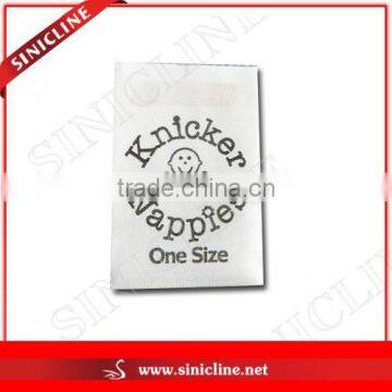 Sinicline Satin Printed Label for Baby Cloth