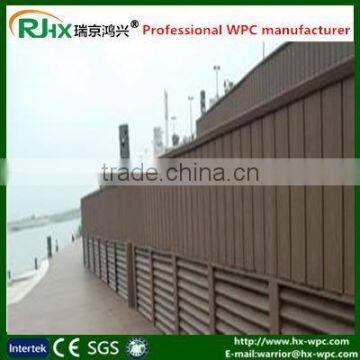 Waterproof Outdoor Wood Plastic Composite WPC Railing Fencing for Garden