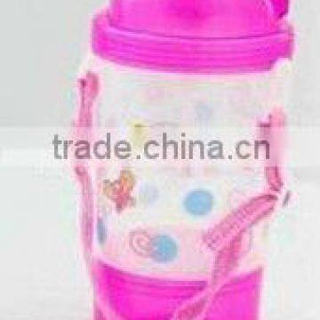 plastic 410ml PP water bottle for kids