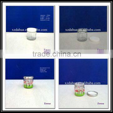 35ml 120ml mini empty glass jam jar