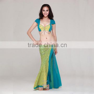 hot unique factory OEM belly dance performance wear