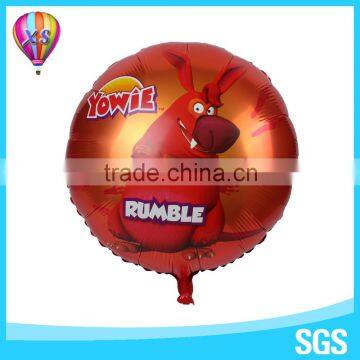 2016 China made advertising helium balloon with round shape and customer foil balloon for promotion or kids'gift and promotion