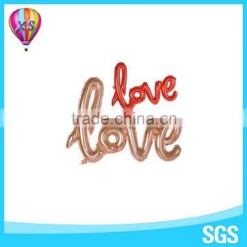 2016 New Letter Balloons for Valentine's Party Decoration and Toys to Kids