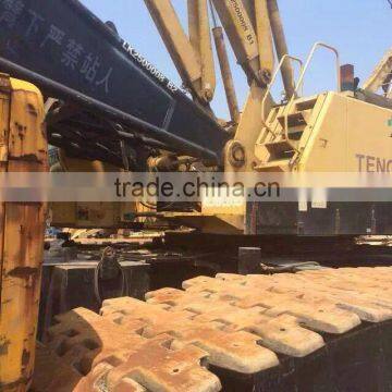 Used Kobelco 250 Ton crawler crane, originally made in Japan,in proper working condition