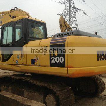 Sale Used Komatsu PC200-7 Hydraulic Excavator for Original Japanese