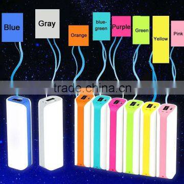 Promotional Gift Romas Portable Single 18650 Lithium Battery Mini Power Bank 2600mah Phone Charger photo-4