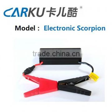 High quality Carku 13000mah 600amp peak 12v emergency mini portable power pack jump starter for gasoline and diesel car