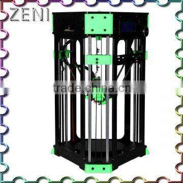 Embedded LCD framework 3d printer desktop