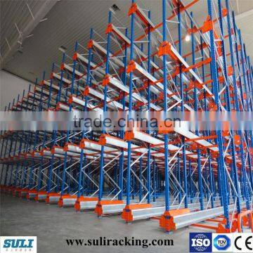 Advanced automatic remoted storage and retrieval radio shuttle racking system