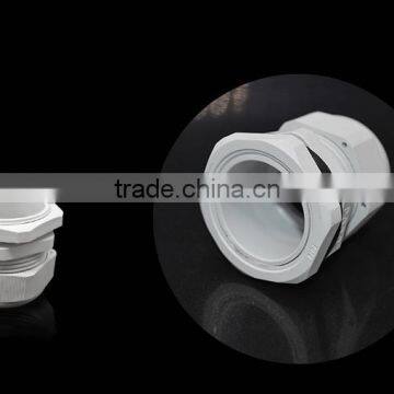 Waterproof connector, plastic cable fixed head, screw fixation