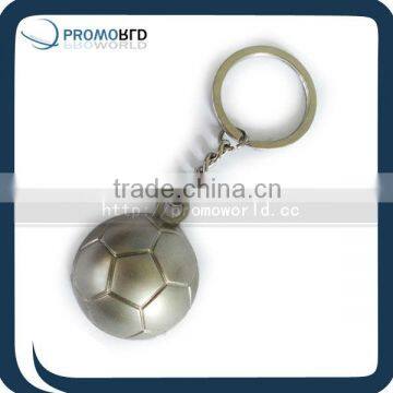 Hot Sell Customize Metal Football Keychain