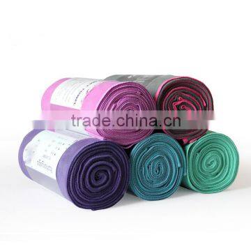 high quality soft plush microfiber yoga towels