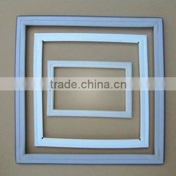 refrigerator door gasket frame with magnetic strip