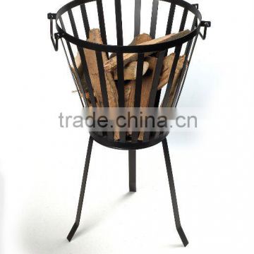 metal fire basket