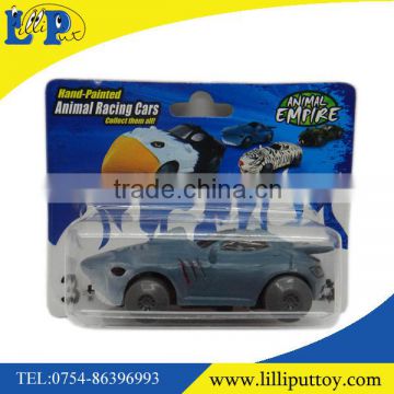 Creative toy car small size sport car racing car with shark