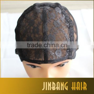 Alibaba Taobao Large Stock Full Lace Wig Caps Top Quality Jewish Lace Cap For Making Wig