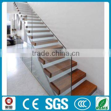 modern build floating staircase for project