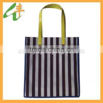 newest design fashion elegant pvc shopping bag