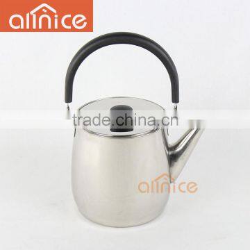 New Arrival Mirror Polish Hotel Kitchen Using Restaurant Cool Water 3L Kettle With Flat Cover photo-3