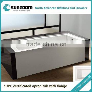 Classic antique bathtubs,elegant acrylic bathtub,cupc integrated skirt bathtub