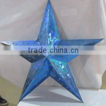 Printed Decorative Paper Star for Hanging Xmas Decoration